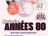 Chassagne-Montrachet - Soirée Années 80 avec les Pink Ladies Burgundy : dansez pour la bonne cause le samedi 12 avril !